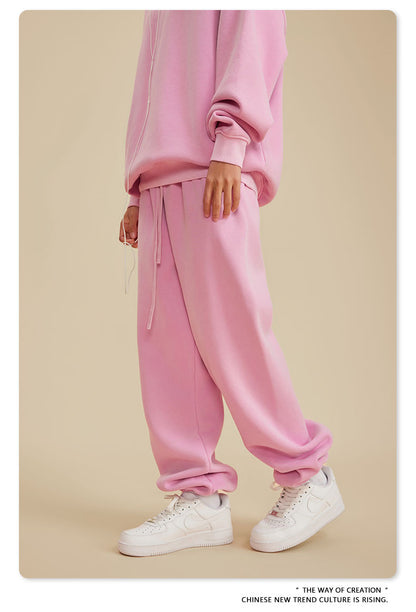 Wide-leg Washed Sweatpants WN6462