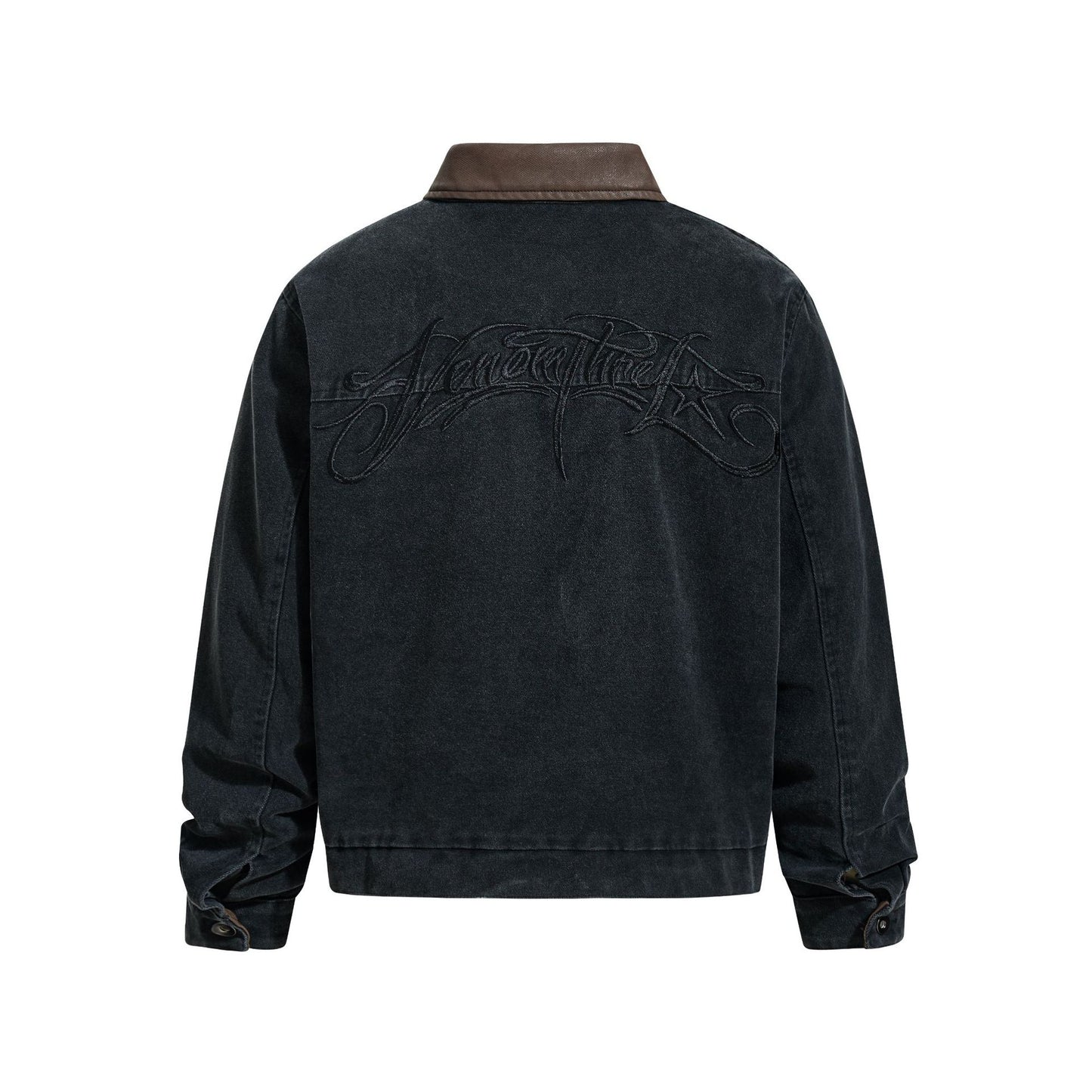 Canvas Embroidery Jacket WN25960