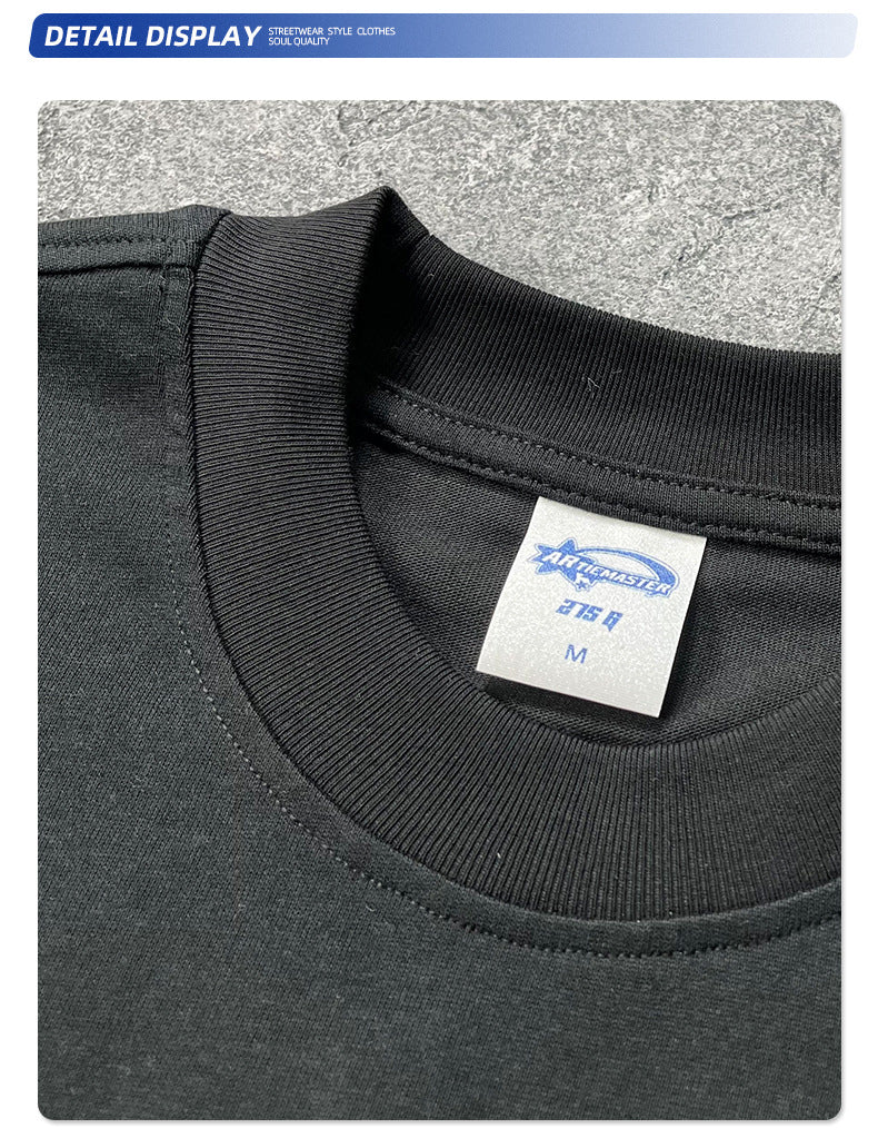 Seamless Graphic Print Oversize Short Sleeve T-Shirt WN16263