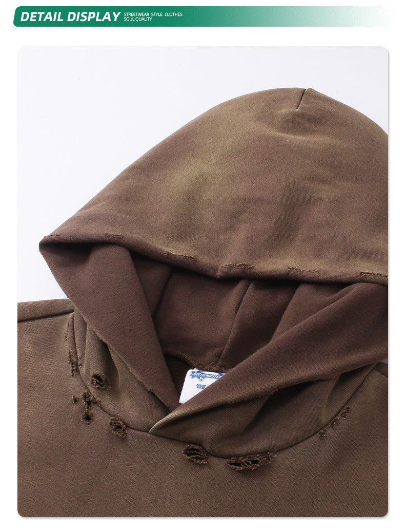 Washed Heavy Weight Hoodie WN7804