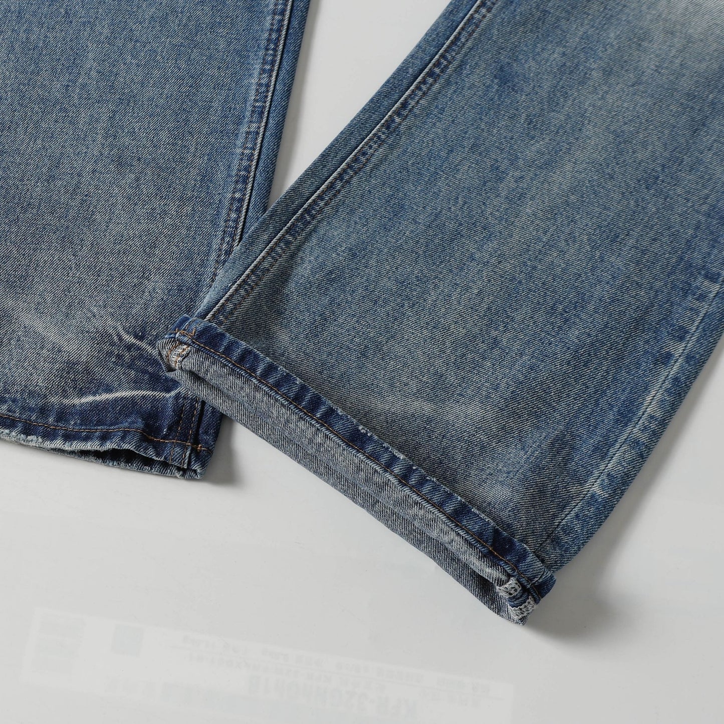 Washed Flare Denim Jeans WN26032