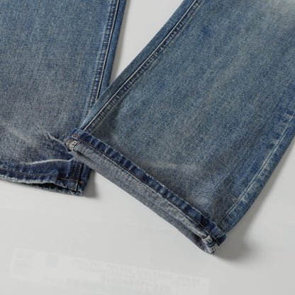Washed Flare Denim Jeans WN26032