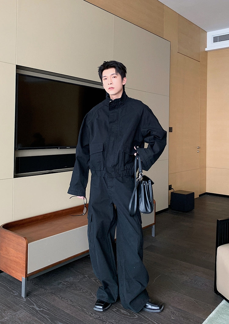 Oversize Denim Jacket & Cago Denim Jeans Setup WN20406