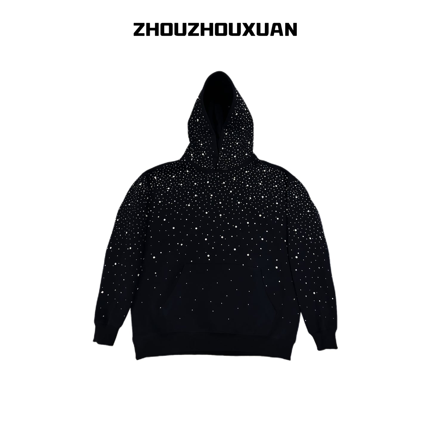 Rhinestone Starry Sky Hoodie & Long Sleeve Sweatshirt WN20720