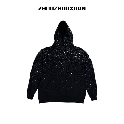 Rhinestone Star Hoodie WN20716