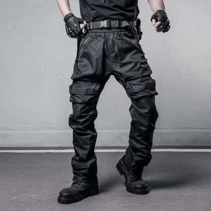 Multi Pocket Straight Cargo Pants WN22357