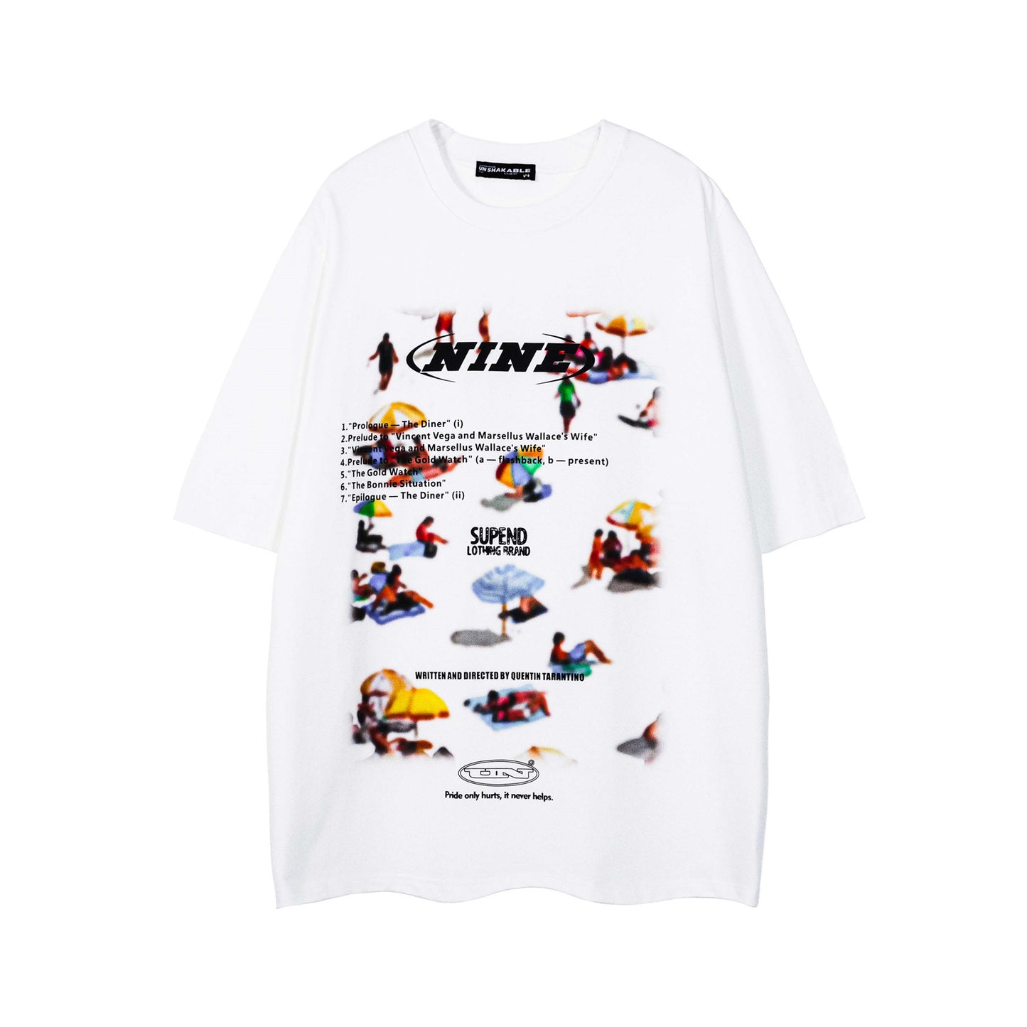 Graphic Letter Print Short Sleeve T-Shirt WN26772