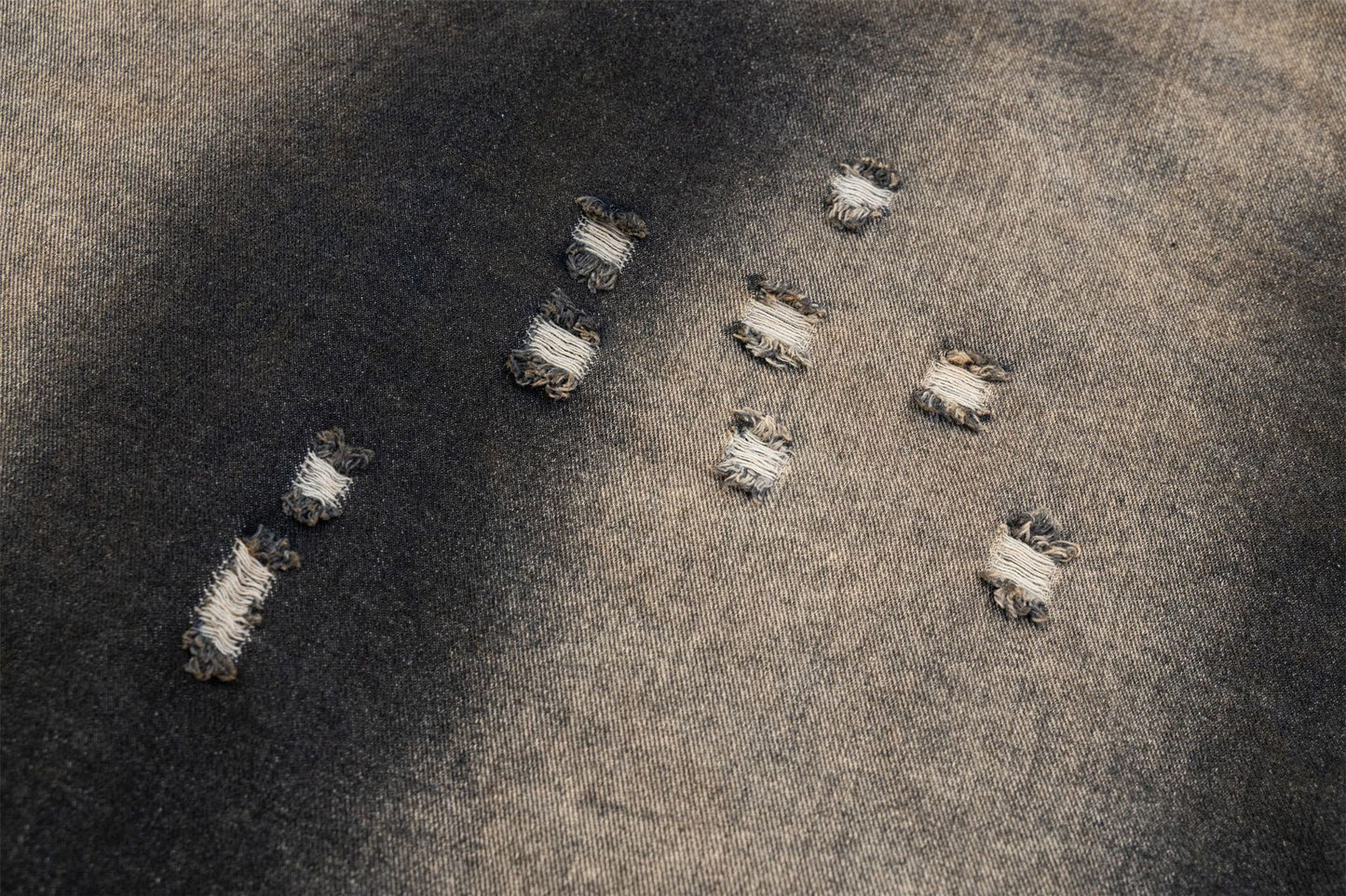 Mud Dye Washed Zip-up Hooded Jacket WN15024