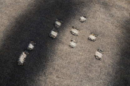 Mud Dye Washed Zip-up Hooded Jacket WN15024