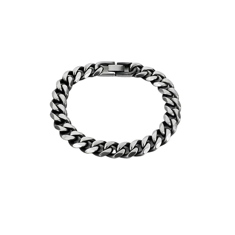Cuban Chain Titanium Steel Bracelet WN19255