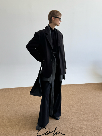 Shoulder-Pad Tailored Jacket WN21625