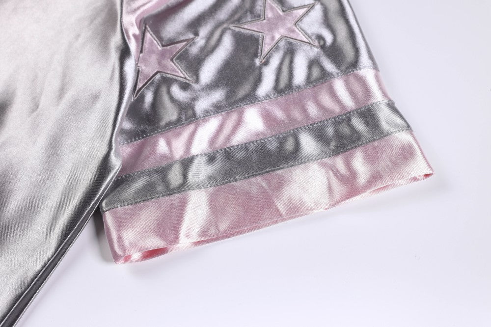 Number Graphic Raglan Short Sleeve Shirt WN28091