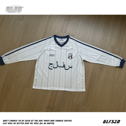 Sporty Striped Long Sleeve T-Shirt WN26433