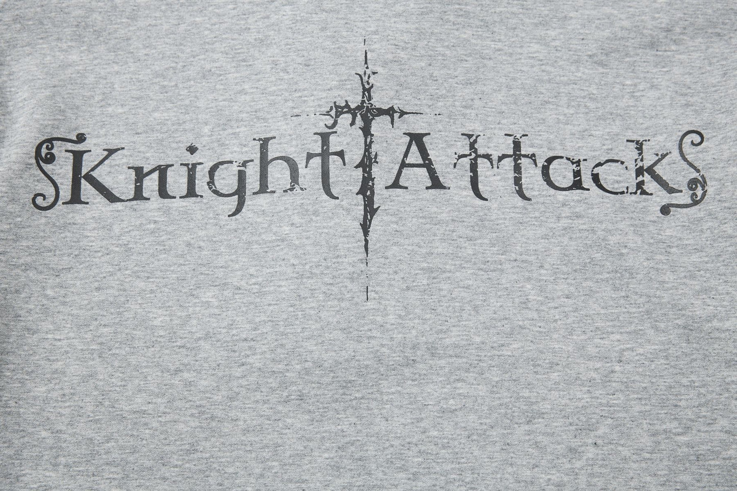 High-Neck Knight Graphic Short Sleeve Polo Shirt WN25839