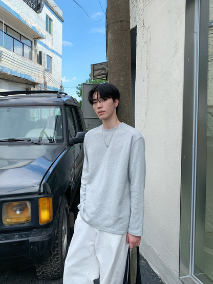 Plain Long Sleeve T-Shirt WN24935
