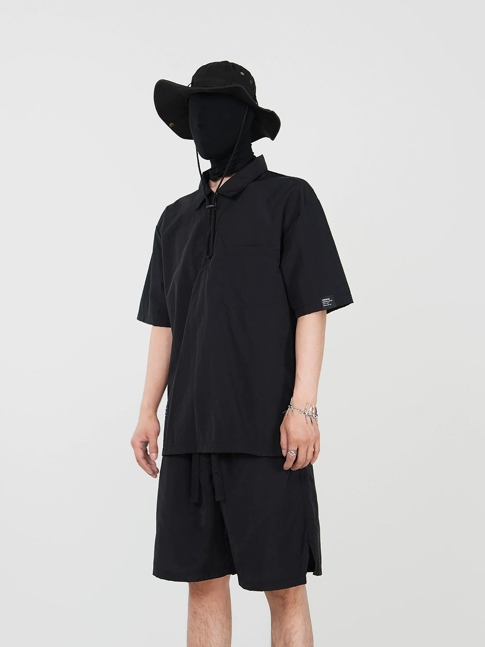 Lightweight Functional Short Sleeve T-Shirt & Quick-Dry Half Pants Setup WN17343