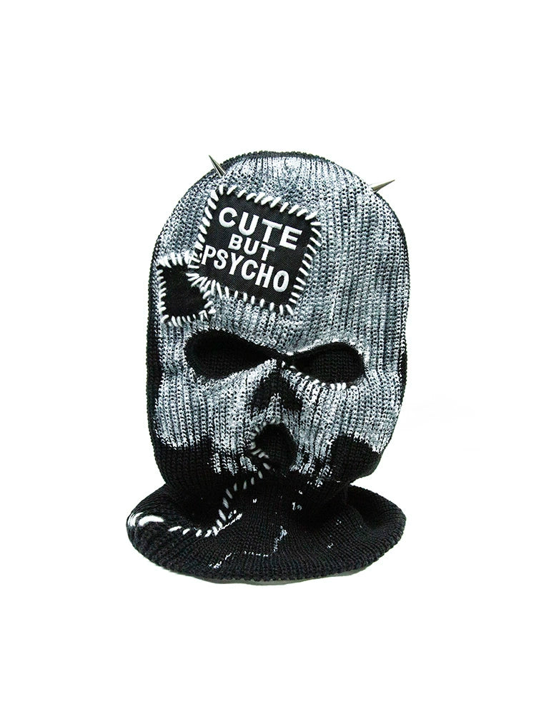 Graffiti Skull Knit Hat WN21146