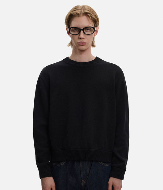 Stripe Short Knit Sweater WN21423