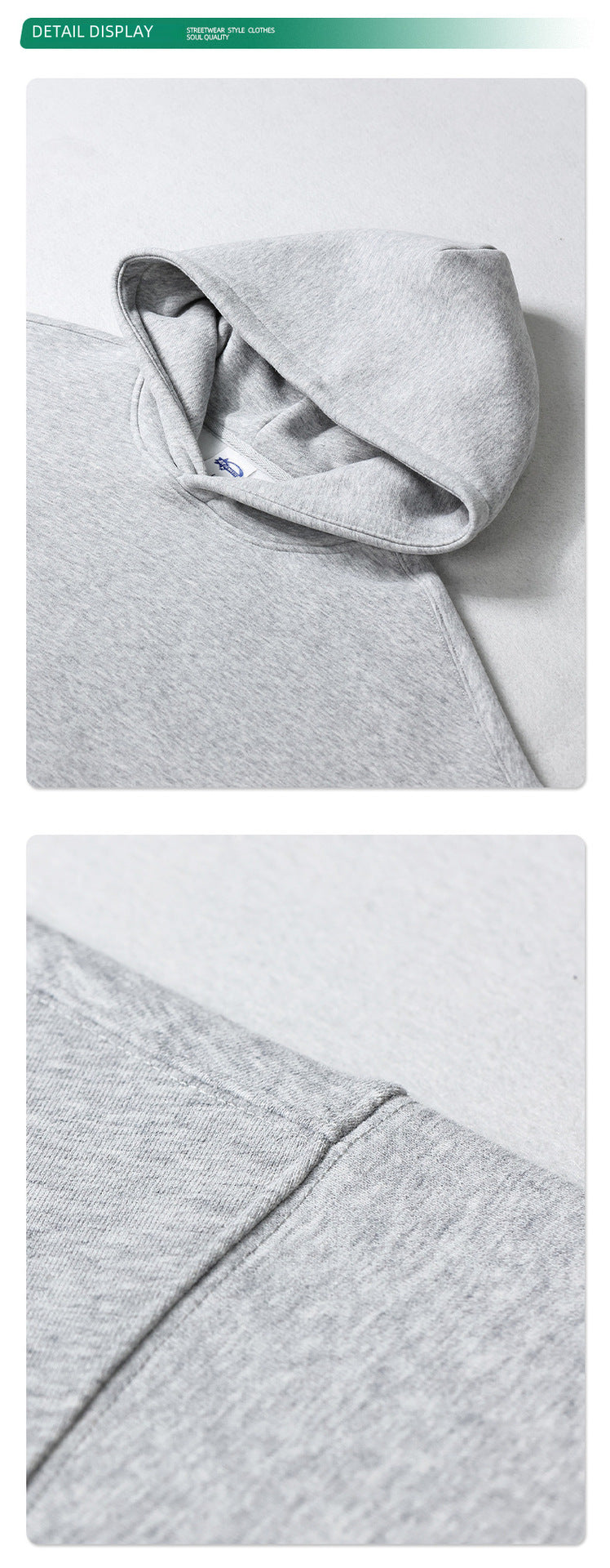 Oversize Heavyweight Hoodie & Heavyweight Sweatpants Setup WN6638-K