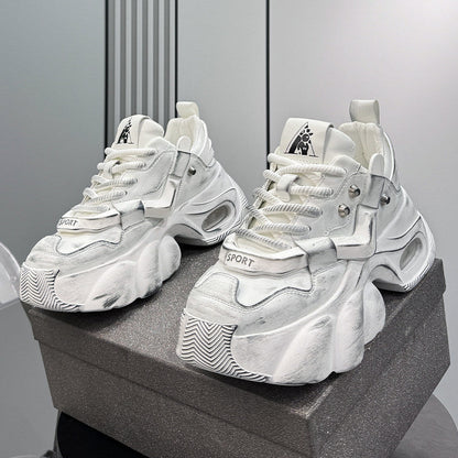Platform Height-Increasing Air Cushion Sneakers WN24735
