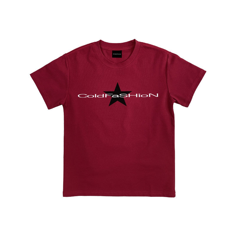 Star Logo Print Short Sleeve T-Shirt WN27177