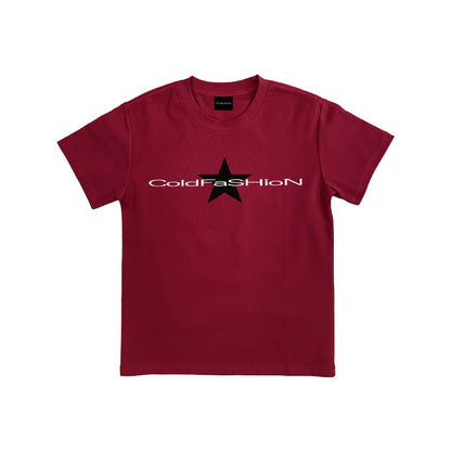 Star Logo Print Short Sleeve T-Shirt WN27177