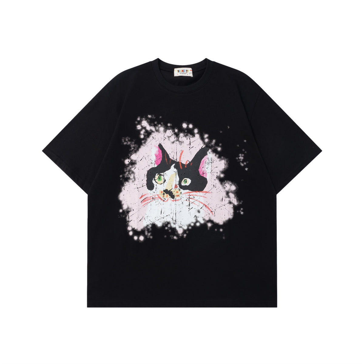 Cartoon Print Short Sleeve T-Shirt WN26777