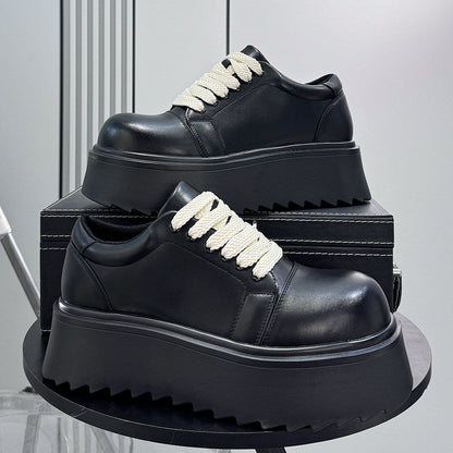 Platform Height Increase Round Toe Sneakers WN24782