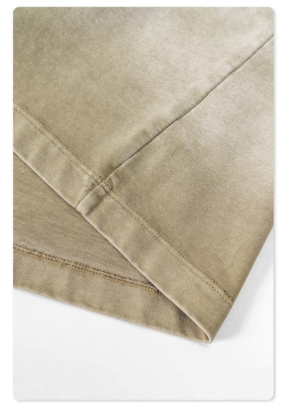 Washed Gradient Raglan Sleeve T-Shirt WN6065