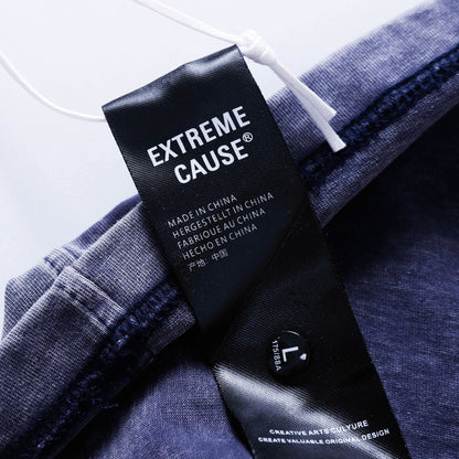 Heavy Wash Damage Short Sleeve T-Shirt WN14172