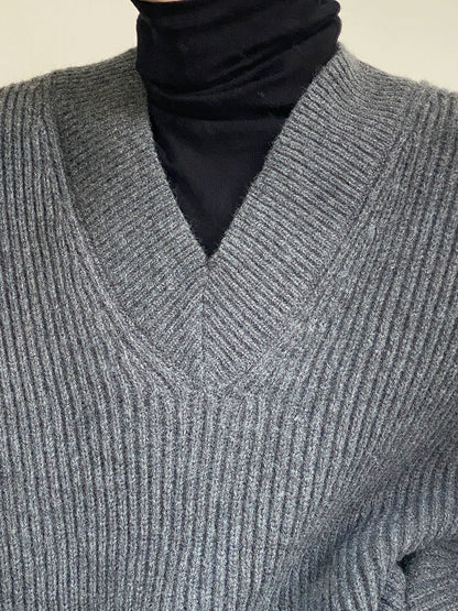 V-Neck Knit Sweater WN21682