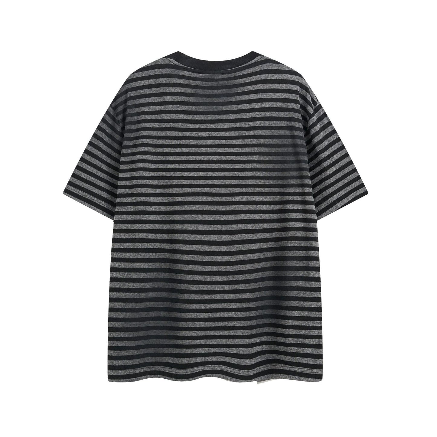Stripe Oversize Short Sleeve T-Shirt WN15503