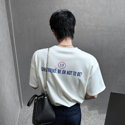 Oversize Logo Patch Short Sleeve T-Shirt WN25090