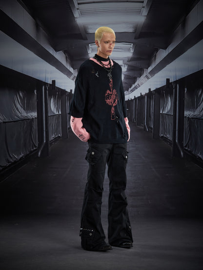 Flare Multi Pocket Cargo Pants WN22803