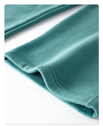 Oversize Heavyweight Zipper Hoodie & Heavyweight Sweatpants Setup WN6640-K