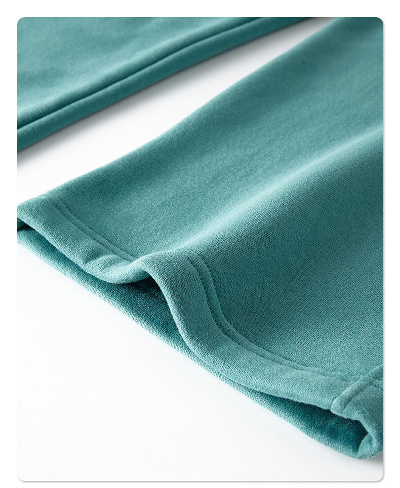 Oversize Heavyweight Zipper Hoodie & Heavyweight Sweatpants Setup WN6640