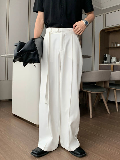 Wide Leg  Straight Trousers WN20457