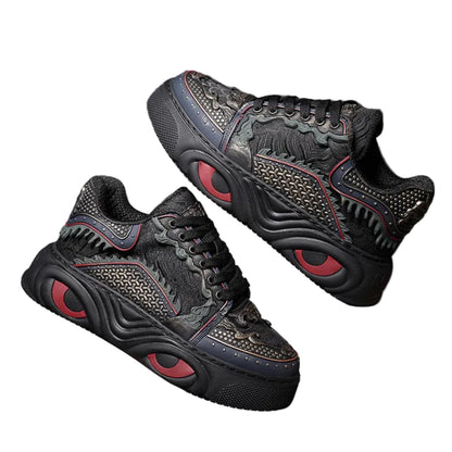 Platform Lace-Up Sneakers WN23298