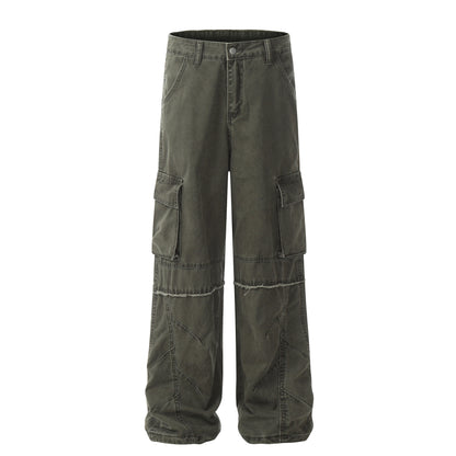 Multi-Pocket Cargo Pants WN11096