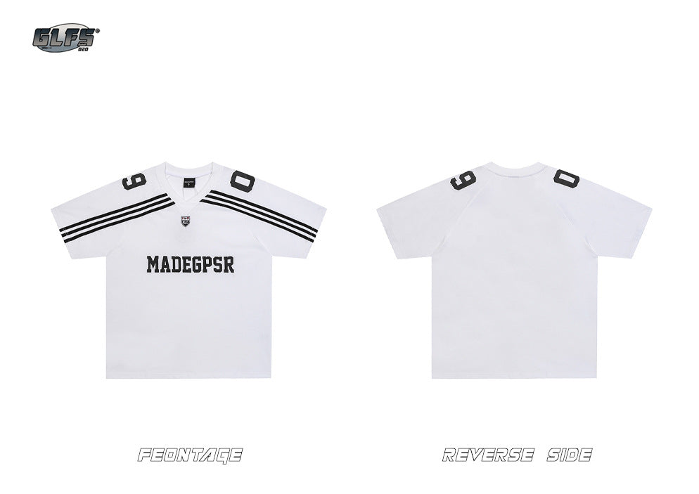 Heavyweight Sporty Ribbed Short Sleeve T-Shirt WN26496