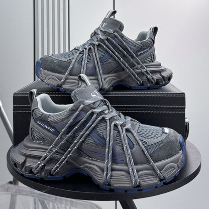 Breathable Platform Height-Increasing Dad Sneakers WN24764