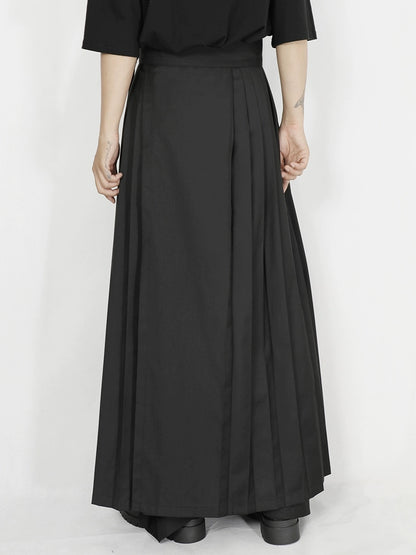 Embroidered A-Line Maxi Skirt WN20174