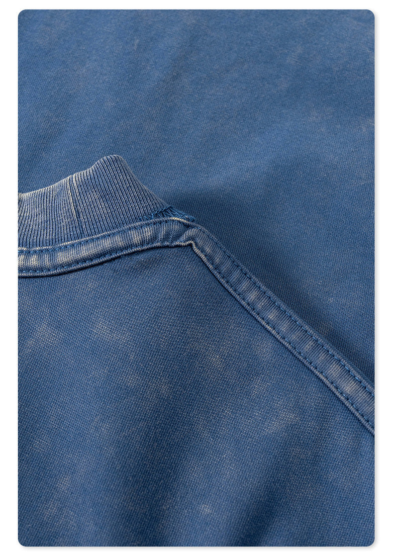 Washed Oversize Short-sleeve T-shirt WN6455