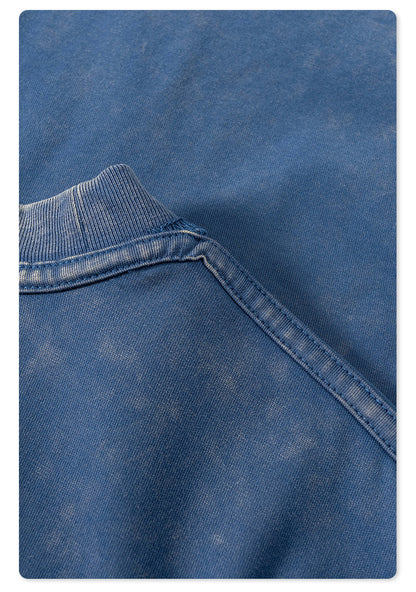 Washed Oversize Short-sleeve T-shirt WN6455