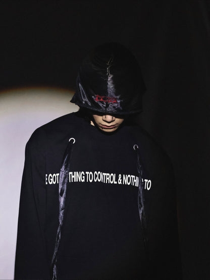 Embroidery Long Tail Hat WN20839