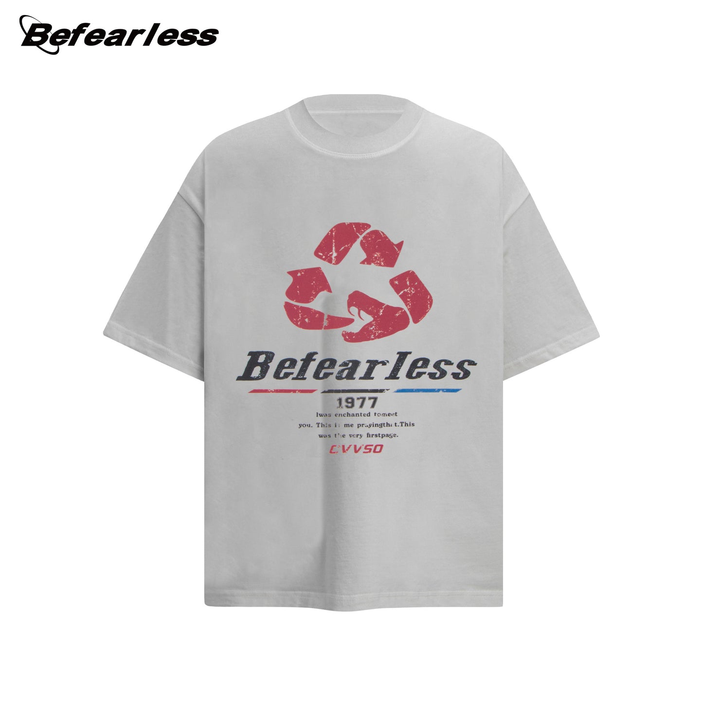 Graphic Letter Print Short Sleeve T-Shirt WN26244