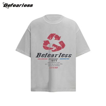 Graphic Letter Print Short Sleeve T-Shirt WN26244