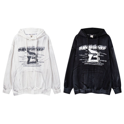 Hand Paint Pullover Hoodie WN11397