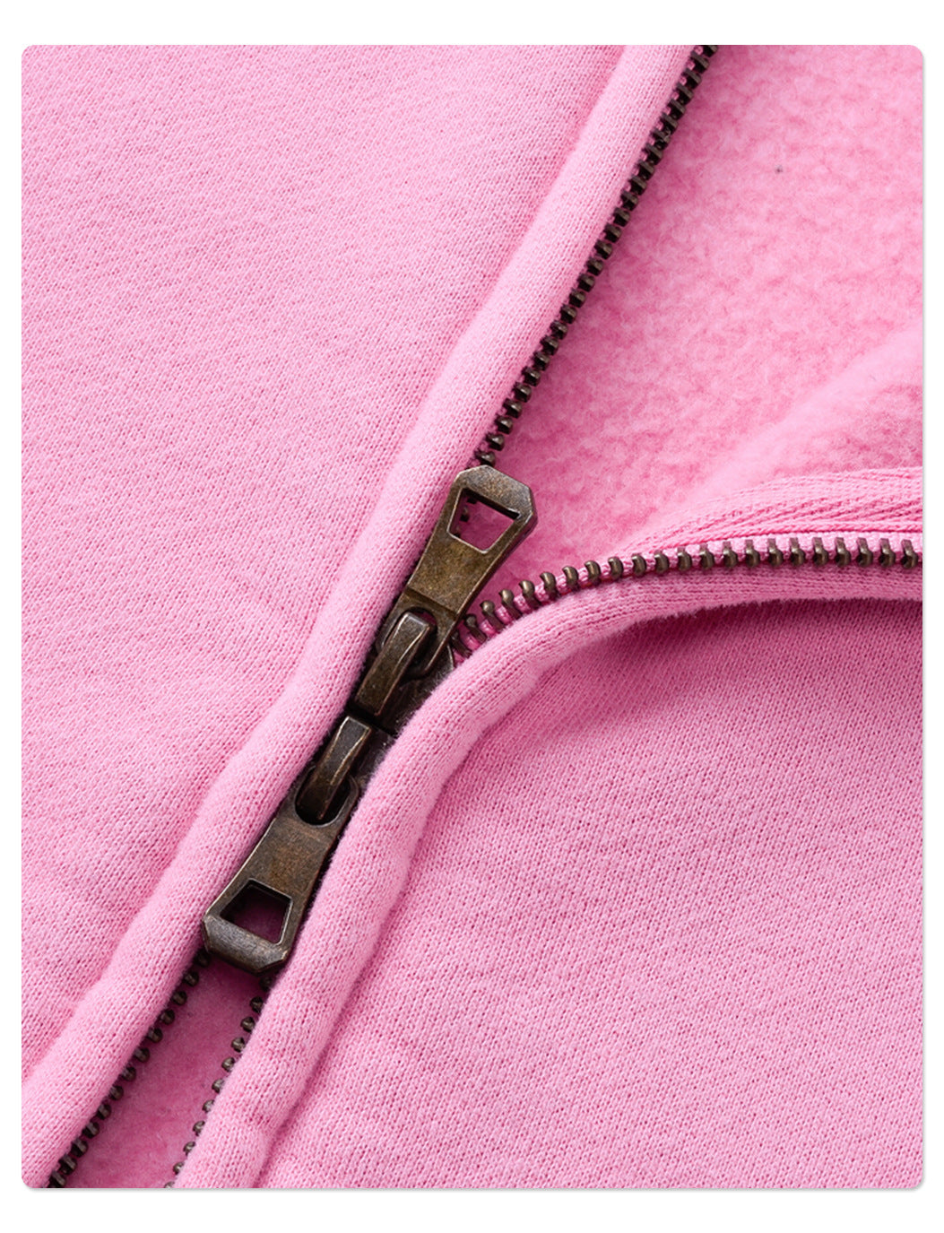 Fleece Lining Zip-Up Wax Dye Zipper Hoodie & Wide Leg Pants Sweatpants WN23112