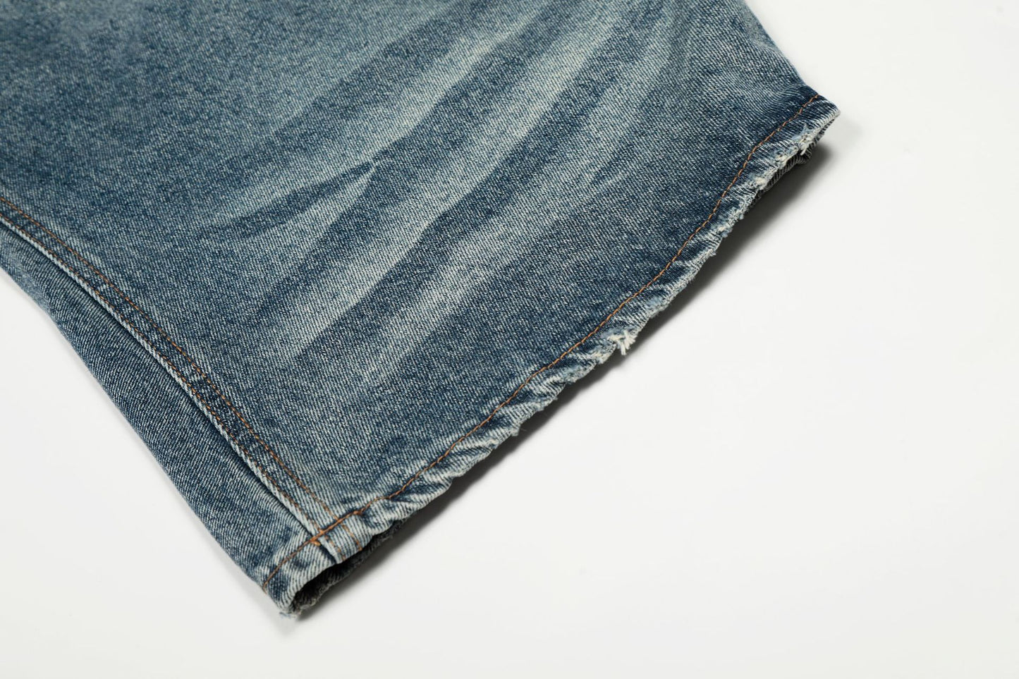 Washed Barrel Wide Leg Denim Jeans WN26108